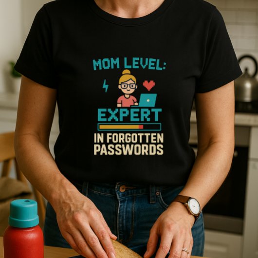 Funny Parent Shirt; Experte für vergessene Passwör T-Shirt