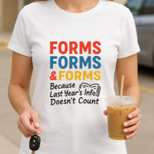 Funny Parent Shirt; Fun School Paperwork Parent T-Shirt