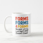 Funny Parent Tasse; Berufliche Form Filler Kaffeetasse (Links)