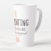 Funny Parent Village and Vineyard Zitat Milchtasse (Rechte Ecke)