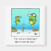 Funny Parenthood Spaß Kühlschrank Magnet (Vorne)