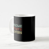 Funny Parents' Day Quote Awesome Like My Daughters Kaffeetasse (Vorderseite Links)