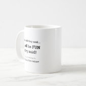 Funny Parents | Mother Vater Persona Mug Kaffeetasse (Vorderseite Links)