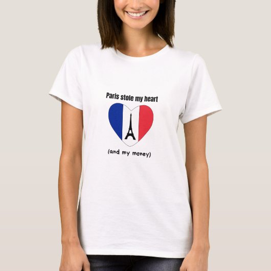Funny Paris T-Shirt (Vorderseite)