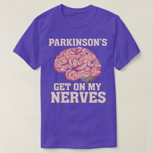 Funny Parkinsons Diseased Humor Gift T-Shirt (Design vorne)