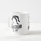 Funny Parkour Obstacle Course Design For Parkour L Kaffeetasse (Vorderseite Links)