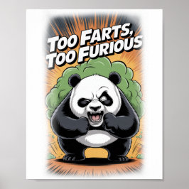 Funny Parody Movie on a White Poster