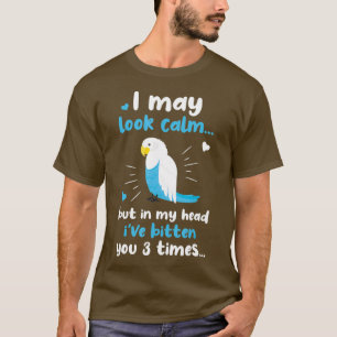 Funny Parrot Bird Lover Geschenke Ich mag ruhig au T-Shirt