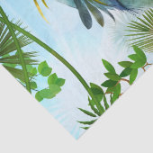 Funny Parrot Bird mit Brille Seidenpapier (Detail)