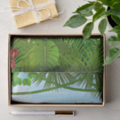 Funny Parrot Bird mit Brille Seidenpapier (Geschenk)