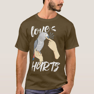 Funny Parrot Geschenk Produkt Beilage Papageien Bi T-Shirt