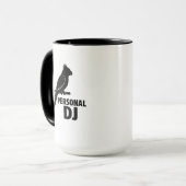 Funny Parrot Personal DJ Mug for Parrot Owners Tasse (Vorderseite Links)