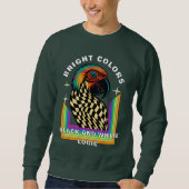 funny parrot sweatshirt (Vorderseite)