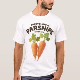 Funny Parsnip Shirt - Vegetable Lover Gift Tee