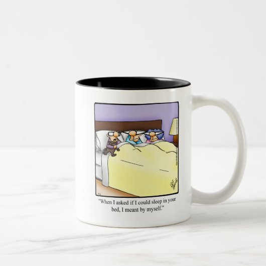 Funny Parters Bedtime Spaß Tasse Geschenk (Rechts)