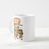 Funny Parters Tasse; Fun Parents Morning School Ru Kaffeetasse (Vorderseite Links)