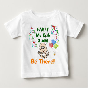 Funny Party Säugling T - Shirt