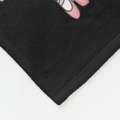 Funny Pas De Boo-rée Ghost Ballet Halloween Dance Fleecedecke (Ecke)