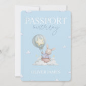 Funny Pass 1. Geburtstagseinladung Einladung (Vorderseite)