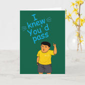 Funny passed the bar exam card karte (Gelbe Blume)