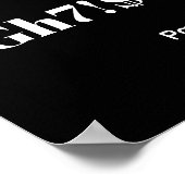 Funny Password Poster (Ecke)