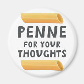 Funny Pasta Pun Magnet (Vorne)