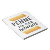 Funny Pasta Pun Notizblock (angewinkelt)