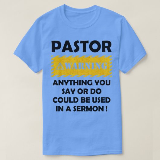 Funny Pastor Christlich Jesus glaubt Wertschätzung T-Shirt (Design vorne)