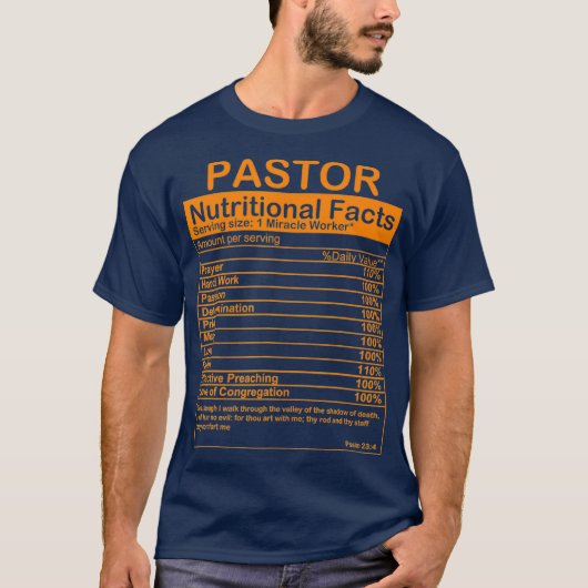 Funny Pastor Wertschätzung Geschenk für Männer Fra T-Shirt (Vorderseite)