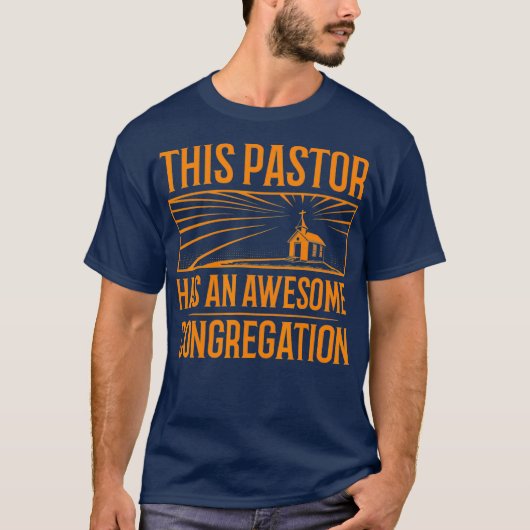 Funny Pastor Wertschätzung Geschenk Männer Christl T-Shirt (Vorderseite)