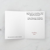 Funny Pastor Wertungskarte Karte (Innenseite)