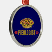 Funny Pate Silbernes Ornament (Rechts)