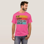Funny Pathologist Doctor Vintag Pathology T-Shirt (Vorne ganz)
