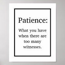 Funny Patience Definition Joke