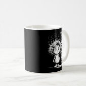 Funny Patience Gift Card Quote Retro Mpy Outfit Fo Kaffeetasse (VorderseiteRechts)