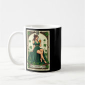 Funny Patricks Day The Sy L Tarot Card Uni Kaffeetasse (Links)
