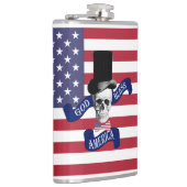 Funny Patriotic American Flachmann (Rechts)