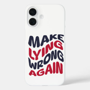Funny Patriotic Political Fighting Frong iPhone 16 Hülle