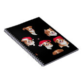 funny patterns christmas yule yuletide Classic T-S Notizblock (Rechte Seite)