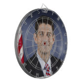 Funny Paul Ryan Dart Board von Rick London Dartscheibe (Vorderseite Links)