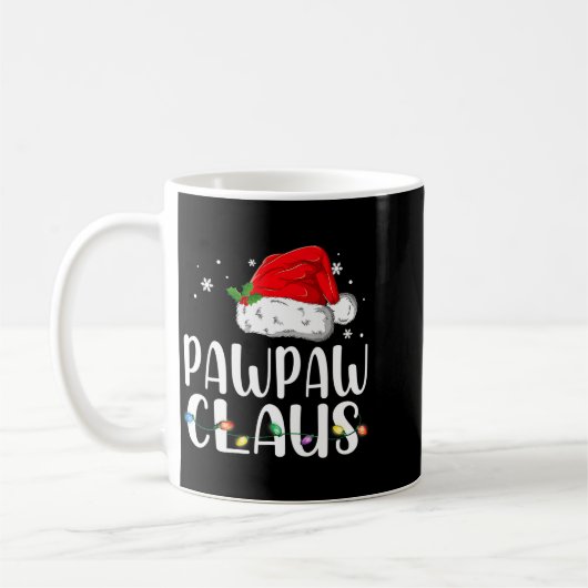 Funny Pawpaw Claus Christmas Pajamas Santa Kaffeetasse (Links)