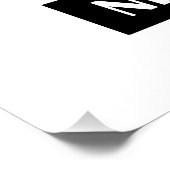 Funny Payroll Manager Office Humor Poster (Ecke)