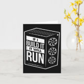 Funny PC Builder Shirt - Computer Builder & PC Karte (Gelbe Blume)