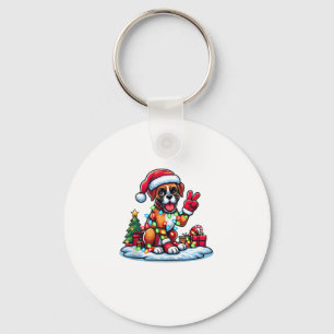 Funny Peace Hand Boxer Docht Weihnachtsleuchten Fr Schlüsselanhänger
