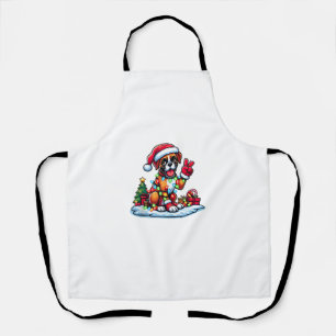 Funny Peace Hand Boxer Docht Weihnachtsleuchten Fr Schürze