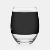 Funny Peace Hand Shih Tzu Christmas Lights Womens Weinglas Ohne Stiel (Links)