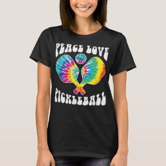 Funny Peace Liebe Pickleball Vintages Design 343 T-Shirt