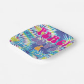 Funny Peace Liebe & Retirement Party Pappteller (Gewinkelt)