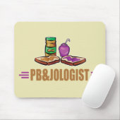 Funny Peanut Butter & Jelly Mousepad (Mit Mouse)