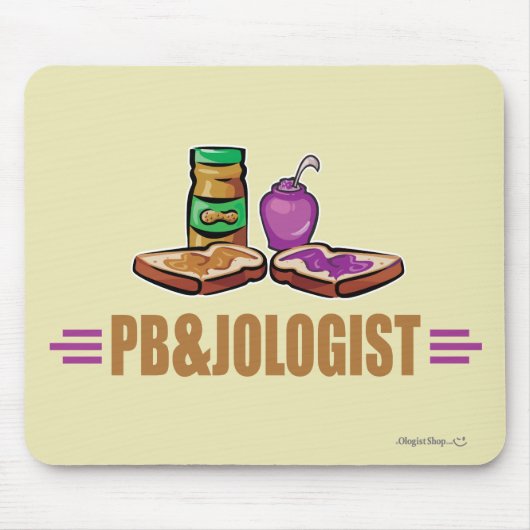 Funny Peanut Butter & Jelly Mousepad (Vorne)